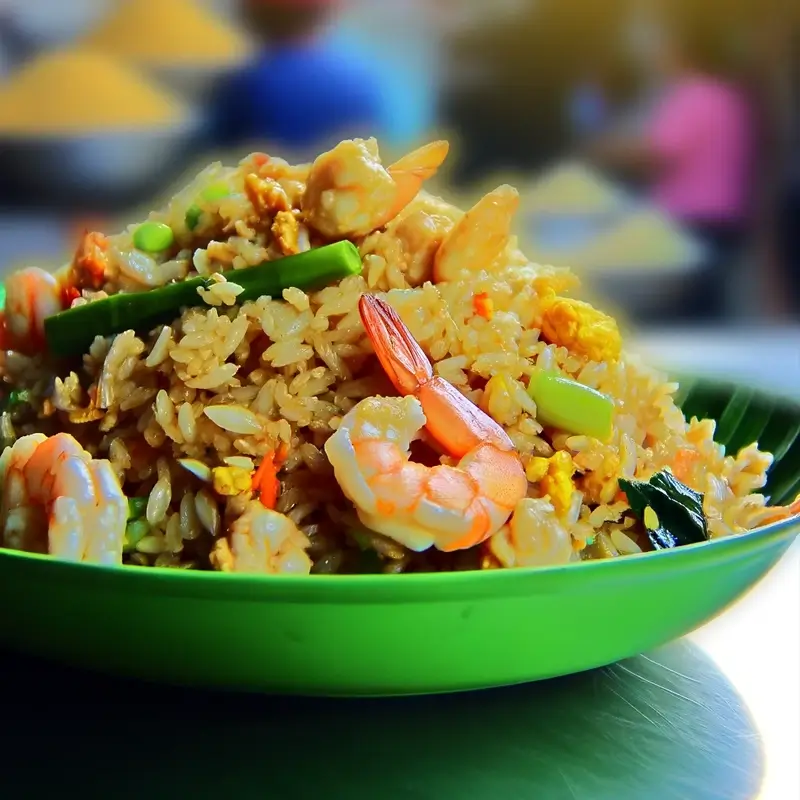 Tayland Sokak Lezzetleri Khao Pad