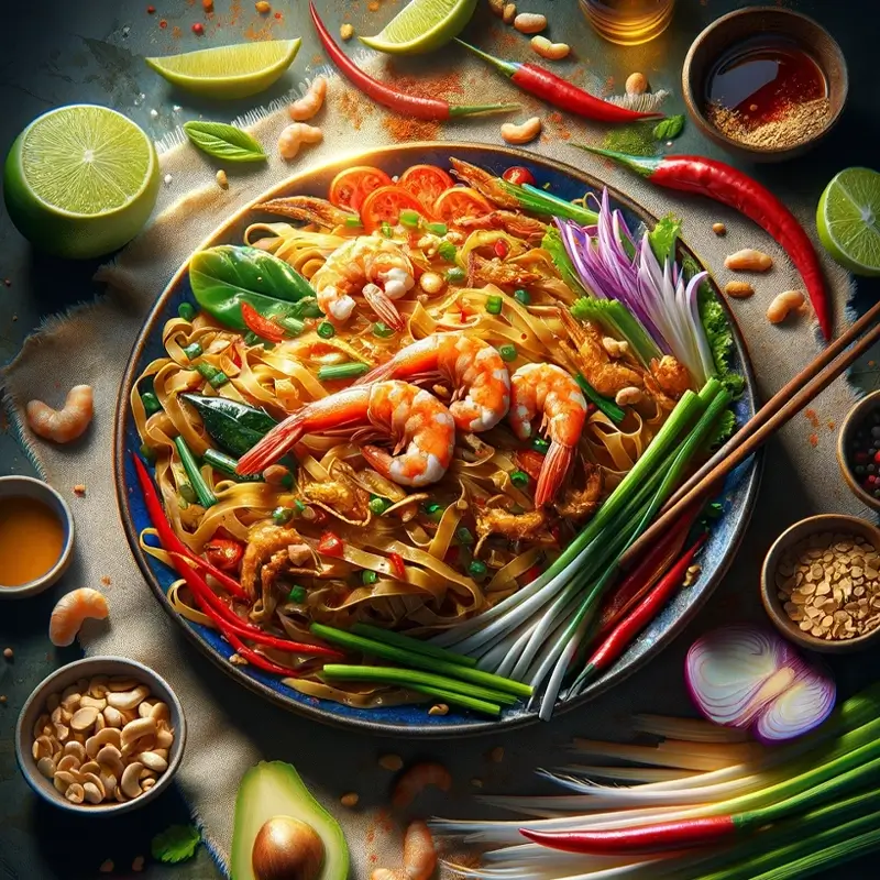 Tayland Sokak Lezzetleri Pad Thai