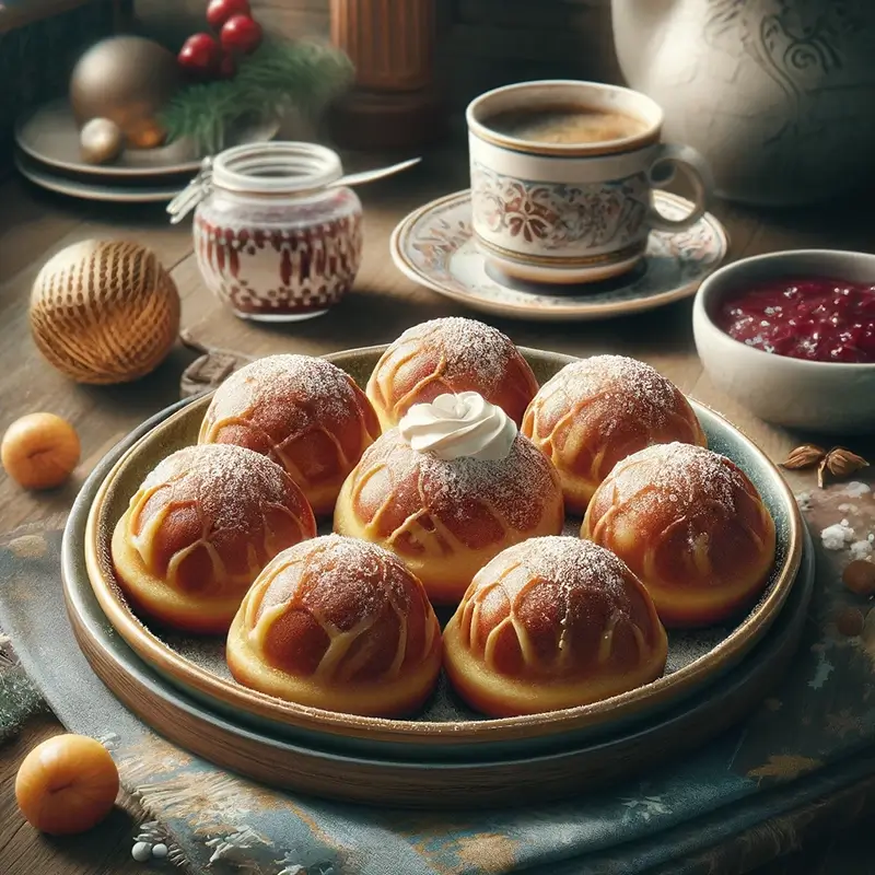 Danimarka Sokak Lezzetlerinden Æbleskiver