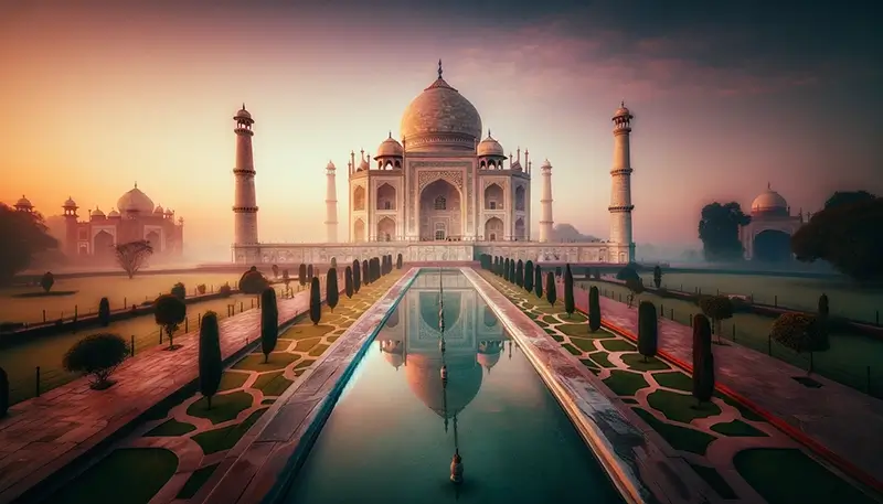 Fotoğrafçıların En Çok Ziyaret Ettiği Yerlerden Tac Mahal, Hindistan