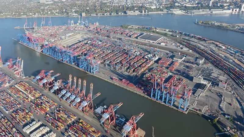 Almanya Hamburg Limanı