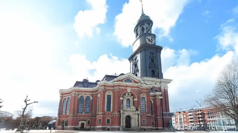 Almanya Hamburg St. Michaelis Kilisesi