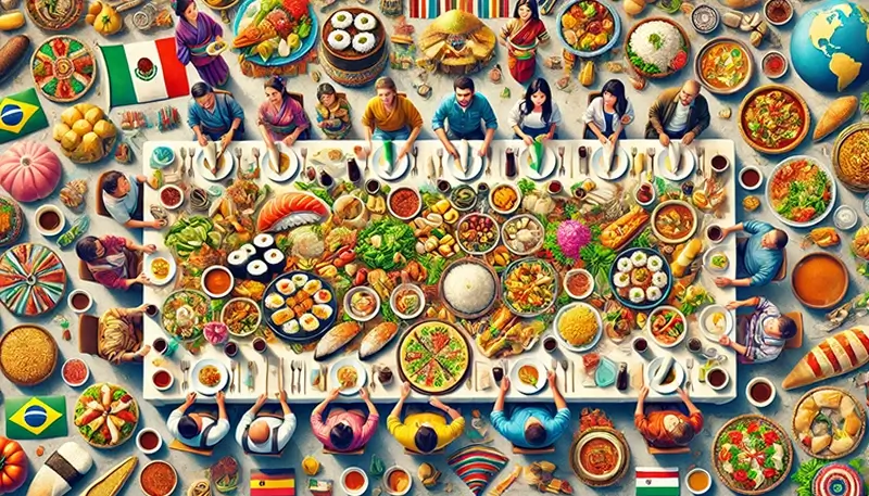 Dünyanın Çeşitli Yerlerindeki Yemek Kültürü
