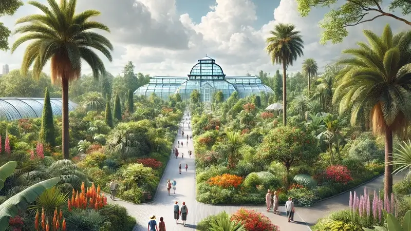 Frankfurt Palmengarten (Palmiye Bahçesi)