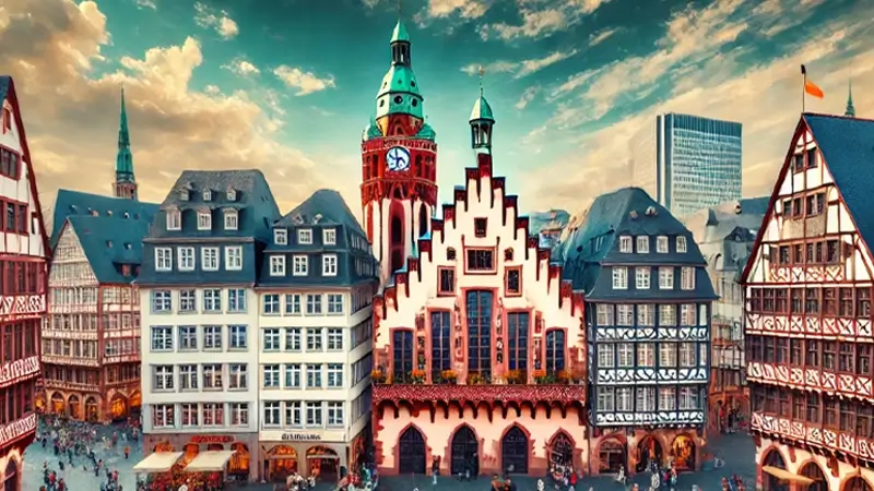 Frankfurt Römer Meydanı
