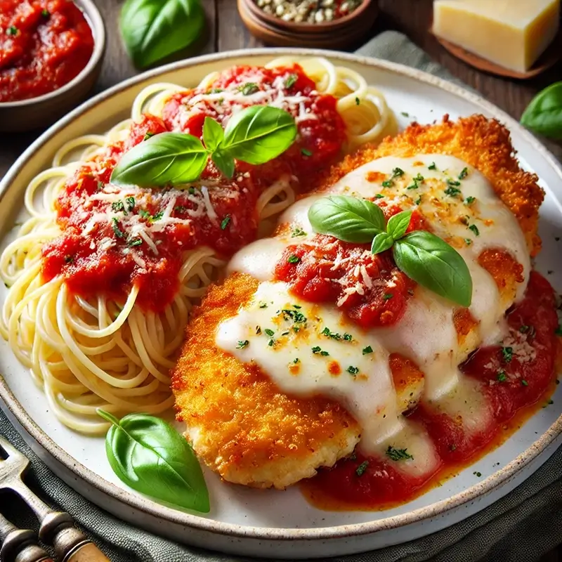 İtalyan Mutfağı Lezzeti Tavuk Parmesan