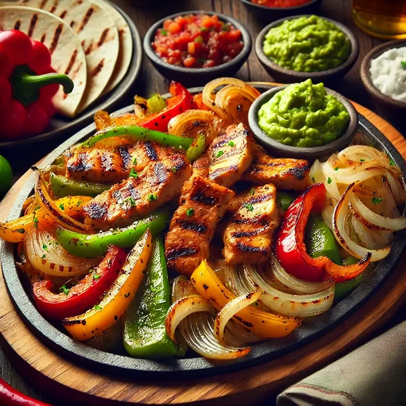 Meksika Mutfağı Lezzeti Tavuk Fajita