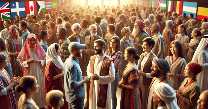 Seyahatte Dünyadaki Farklı Dillere Sahip İnsanlarla İletişim