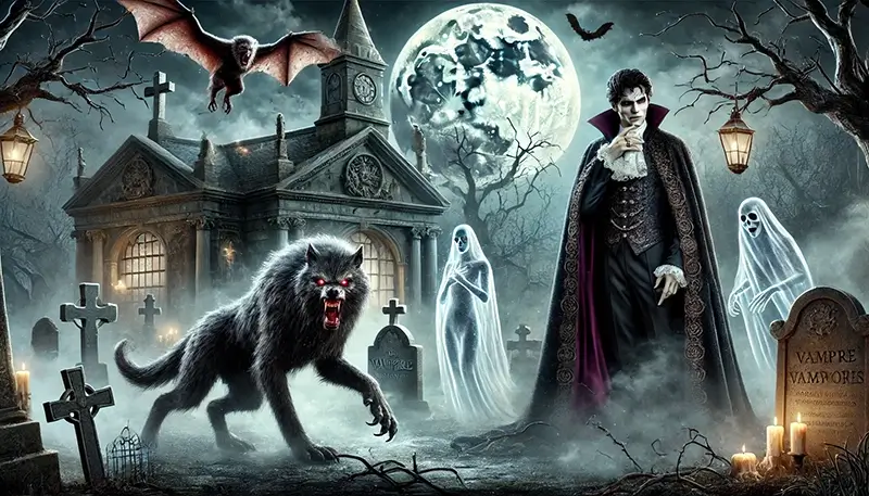Cadılar Bayramı'nda Vampirler, Kurt Adamlar ve Hayaletler